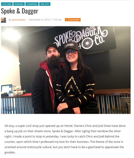 Buffalo Rising visits Spoke & Dagger Co.