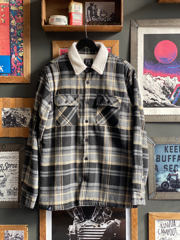 Sherpa Flannel Jacket - L