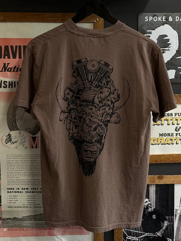 S&Dco. Buffalo Panhead Tee