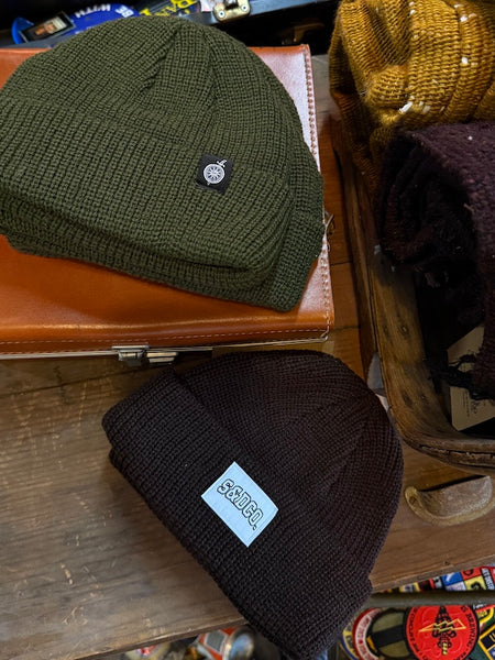 S&D Co. Watchcaps - Brown + Olive