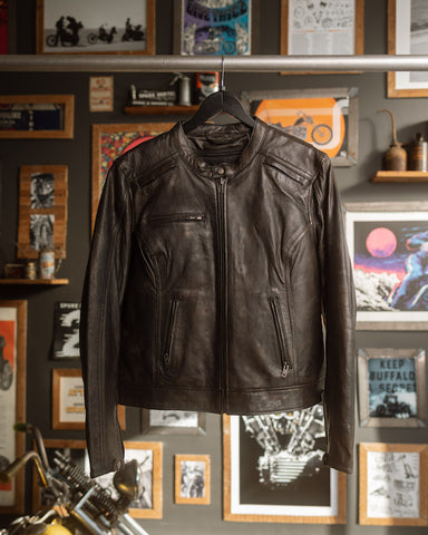 S&D Co. Leather Jacket L